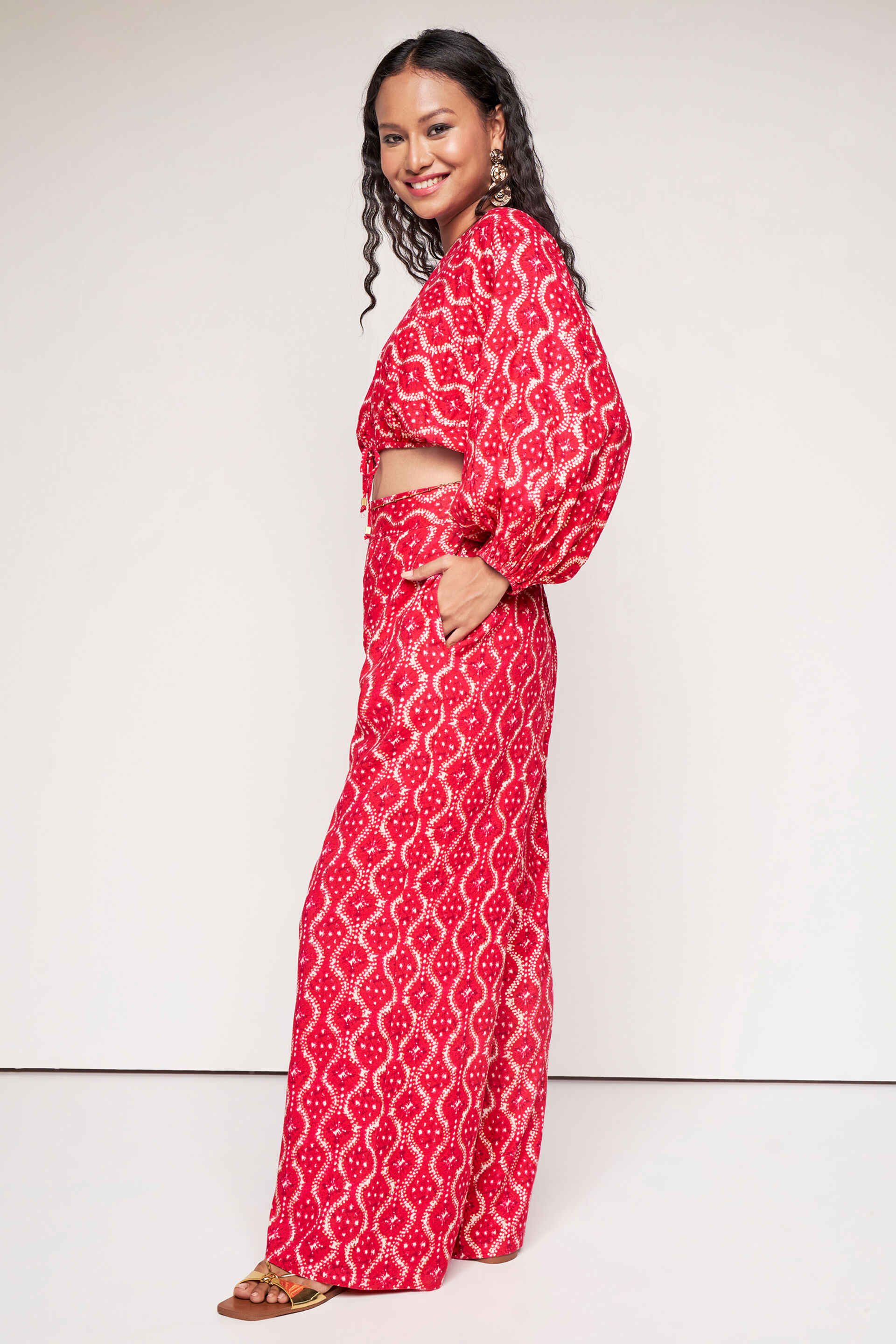 Lal Gulaab Set, Red, image 5